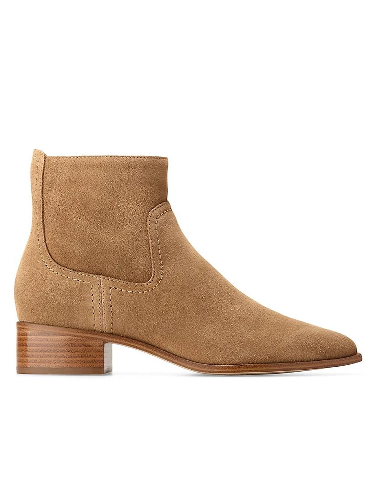 Naia Suede Ankle Booties