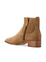 Naia Suede Ankle Booties