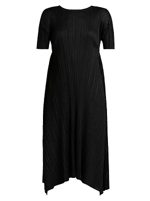 Efficient Plissé Square Dress