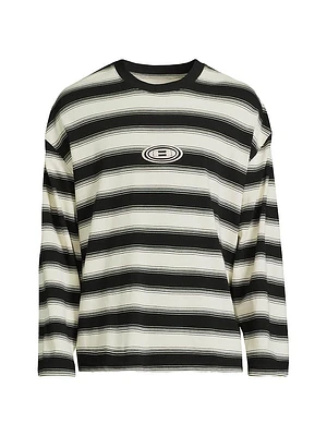 Sounds Of The Inner City 1988 Striped Cotton T-Shirt