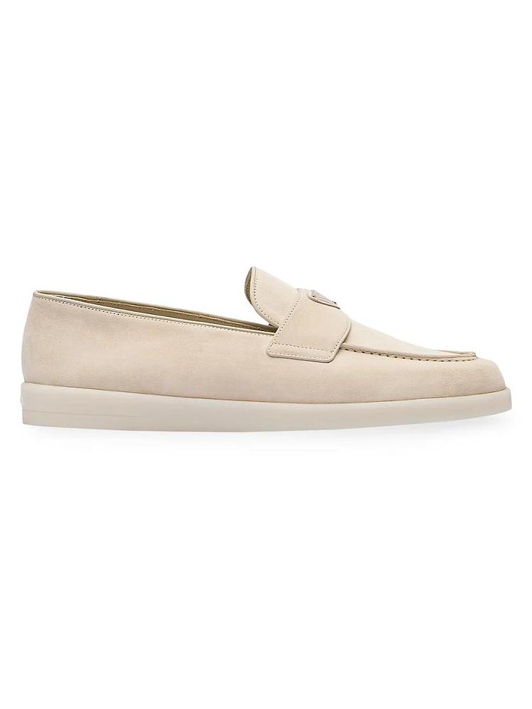 Suede Loafers