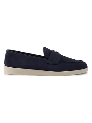 Suede Loafers
