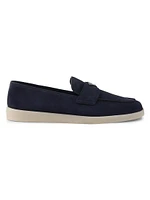 Suede Loafers