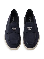 Suede Loafers