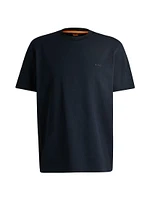 Cotton Jersey T-Shirt with Logo Detail