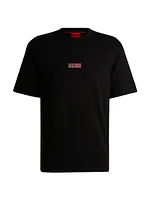 Relaxed-Fit T-Shirt Cotton with Large Rear Logos