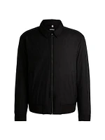 Regular Fit Jacket Water Repellent Material