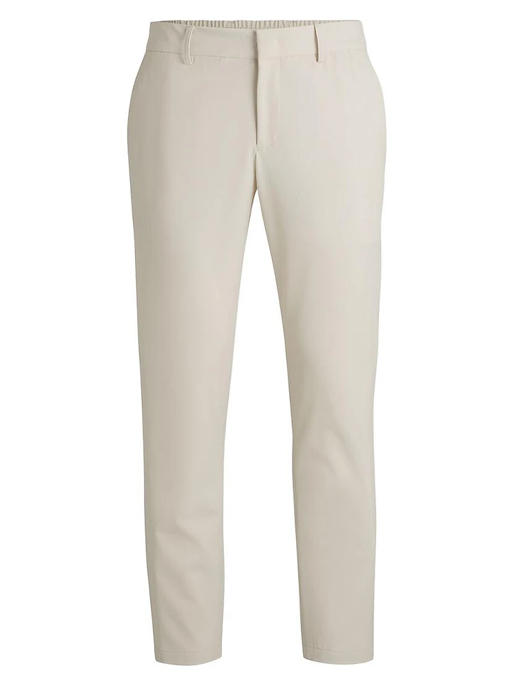 Slim-Fit Trousers Performance-Stretch Fabric