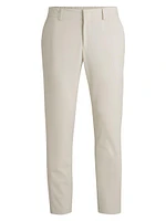 Slim-Fit Trousers Performance-Stretch Fabric