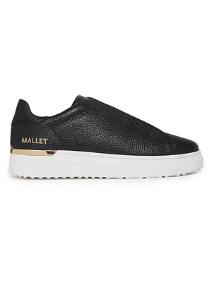 Leather Low-Top Sneakers