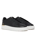 Leather Low-Top Sneakers