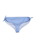 Striped Poplin Bikini Bottom