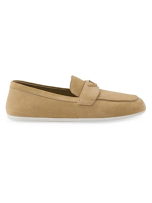 Suede Loafers