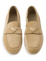 Suede Loafers