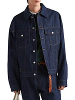 Selvedge Denim Blouson Jacket