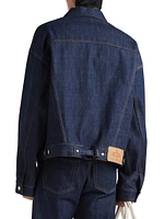 Selvedge Denim Blouson Jacket