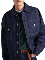 Selvedge Denim Blouson Jacket