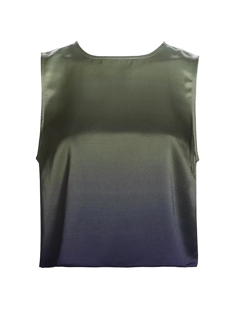 Romilly Ombré Satin Shell Tank