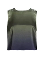 Romilly Ombré Satin Shell Tank