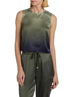 Romilly Ombré Satin Shell Tank