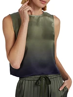 Romilly Ombré Satin Shell Tank