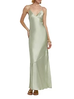 Raven Silk Bias Gown