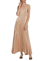 Jennelyn Pleated Slip Gown