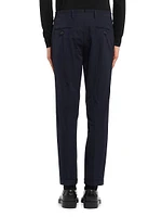 Light Stretch Techno Fabric Trousers