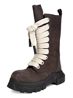 Jumbo-Laced Army Boots