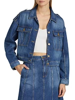 Bolto Cotton Denim Jacket