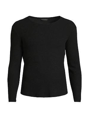Dann Ribbed Long-Sleeve T-Shirt