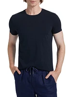 Dann Cotton Slim Crewneck T-Shirt