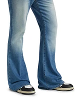 Clint Washed Denim Boot-Cut Jeans