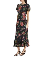 Ink Fleur Grande Lulani Maxi Dress