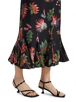 Ink Fleur Grande Lulani Maxi Dress