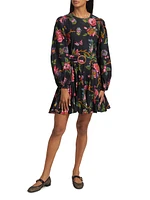 Ink Fleur Grande Jenny Dress