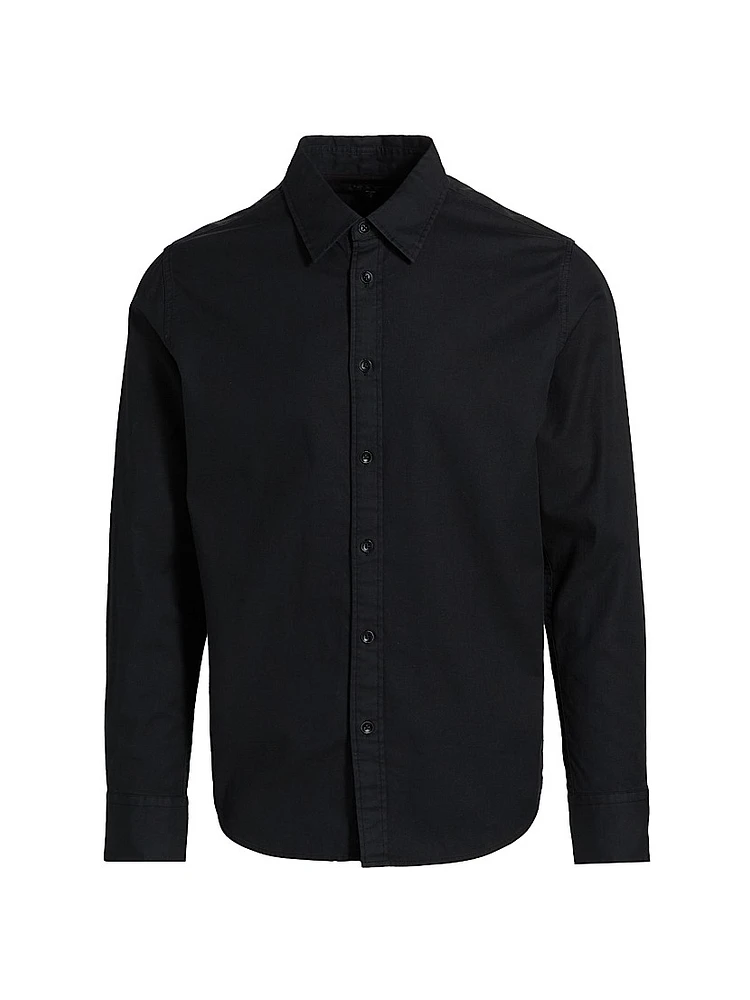 Tomlin Cotton Button-Front Shirt