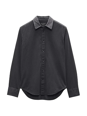 Tomlin Cotton Button-Front Shirt