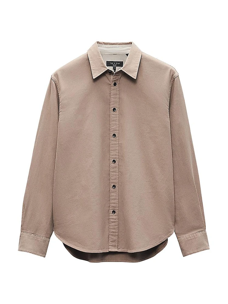 Finch Corduroy Long-Sleeve Shirt