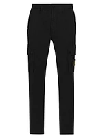 Stretch-Cotton Skinny Cargo Trousers