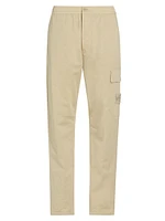 Stretch Cotton-Blend Cargo Pants