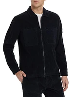 Corduroy Patch Pocket Overshirt