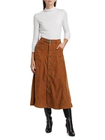 The Lila Midi-Skirt