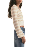 The Belle Striped Polo Top