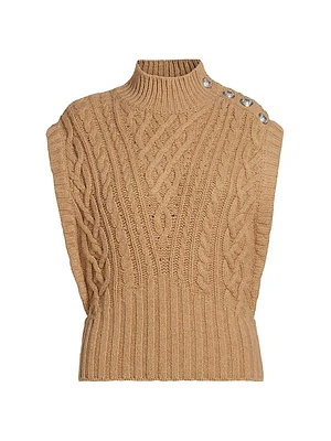 Holton Cable-Knit Vest