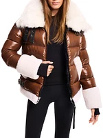 Heidi Shearling Down Jacket