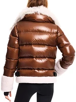 Heidi Shearling Down Jacket