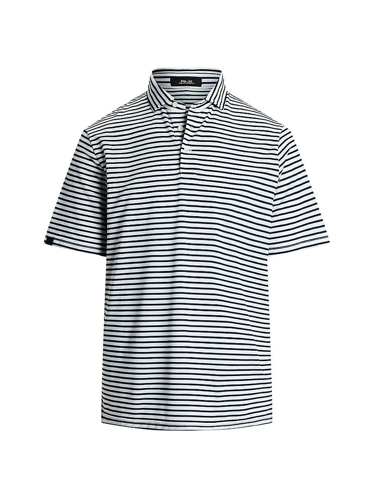 Tour Striped Piqué Polo Shirt