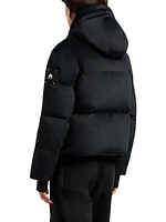 Misti Gold Velour Down Puffer Jacket