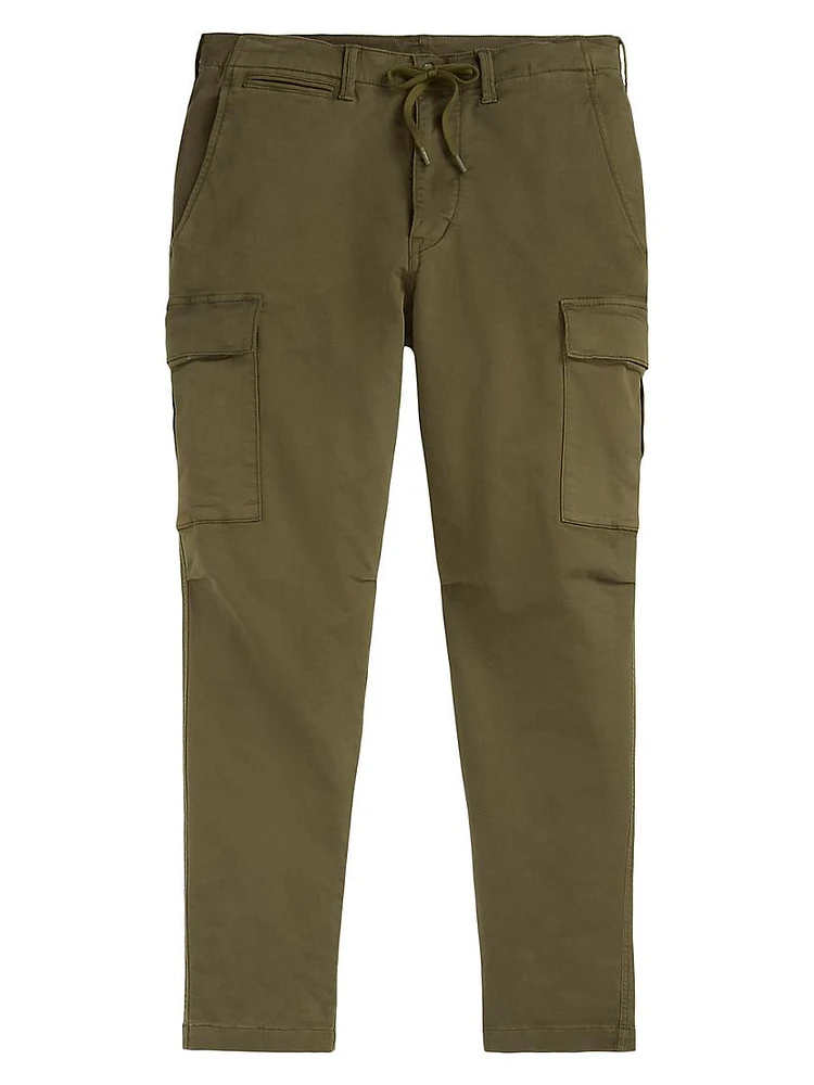 Knitlike Cotton Dobby Cargo Pants